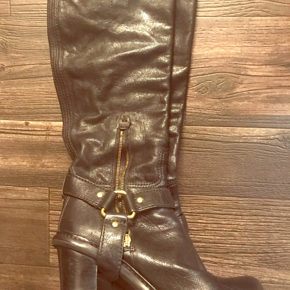 Prada knee high boots size 8